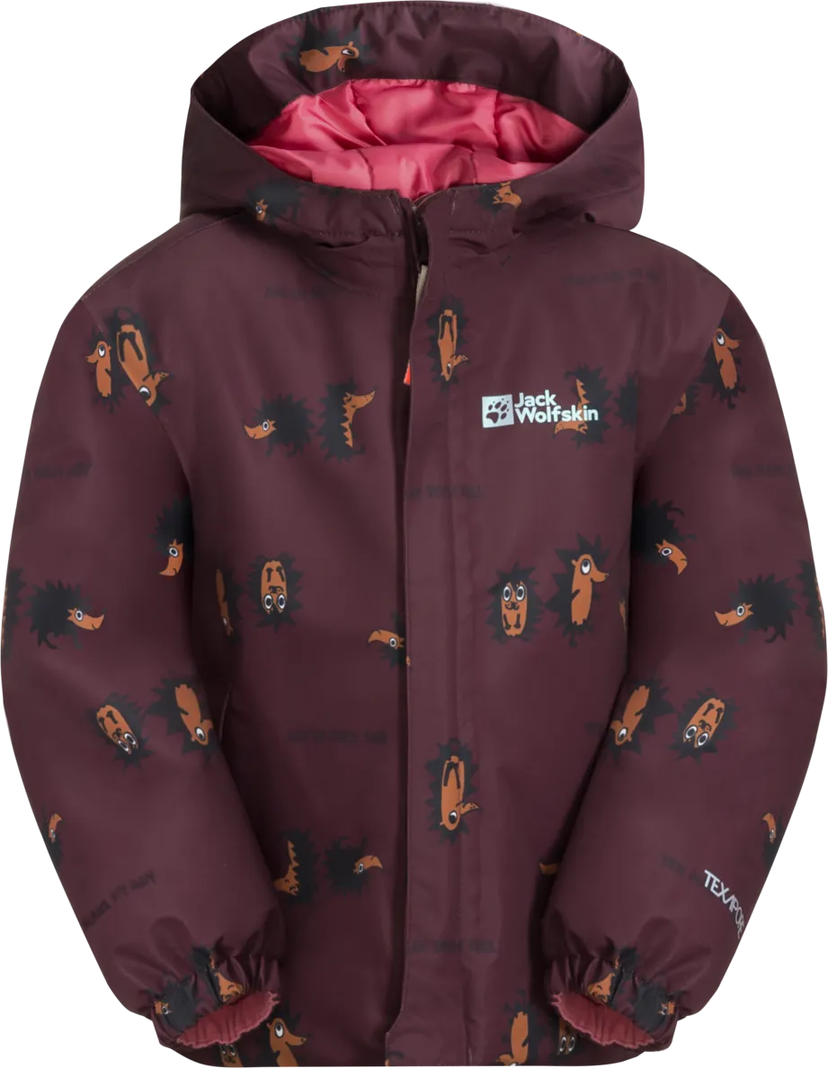 Jack Wolfskin Kids' Gleely 2-Layer Insulated Print Jacket Boysenberry 51 | Buy Jack Wolfskin Kids' Gleely 2-Layer Insu