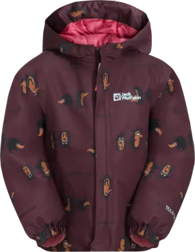 Jack Wolfskin Kids' Gleely 2-Layer Insulated Print Jacket Boysenberry 51 | Buy Jack Wolfskin Kids' Gleely 2-Layer Insu