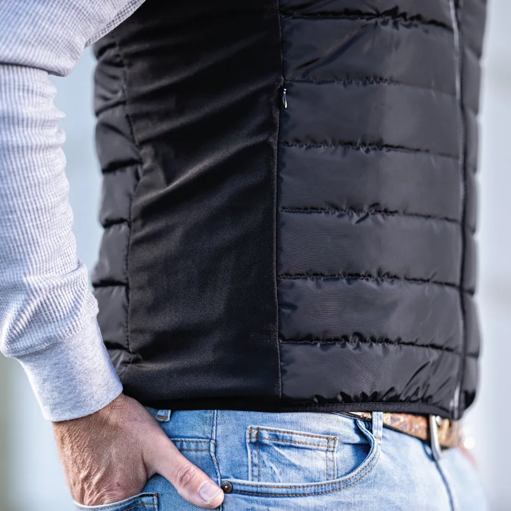 Jackoli Heated Vest - Black (Unisex) with 10k Battery