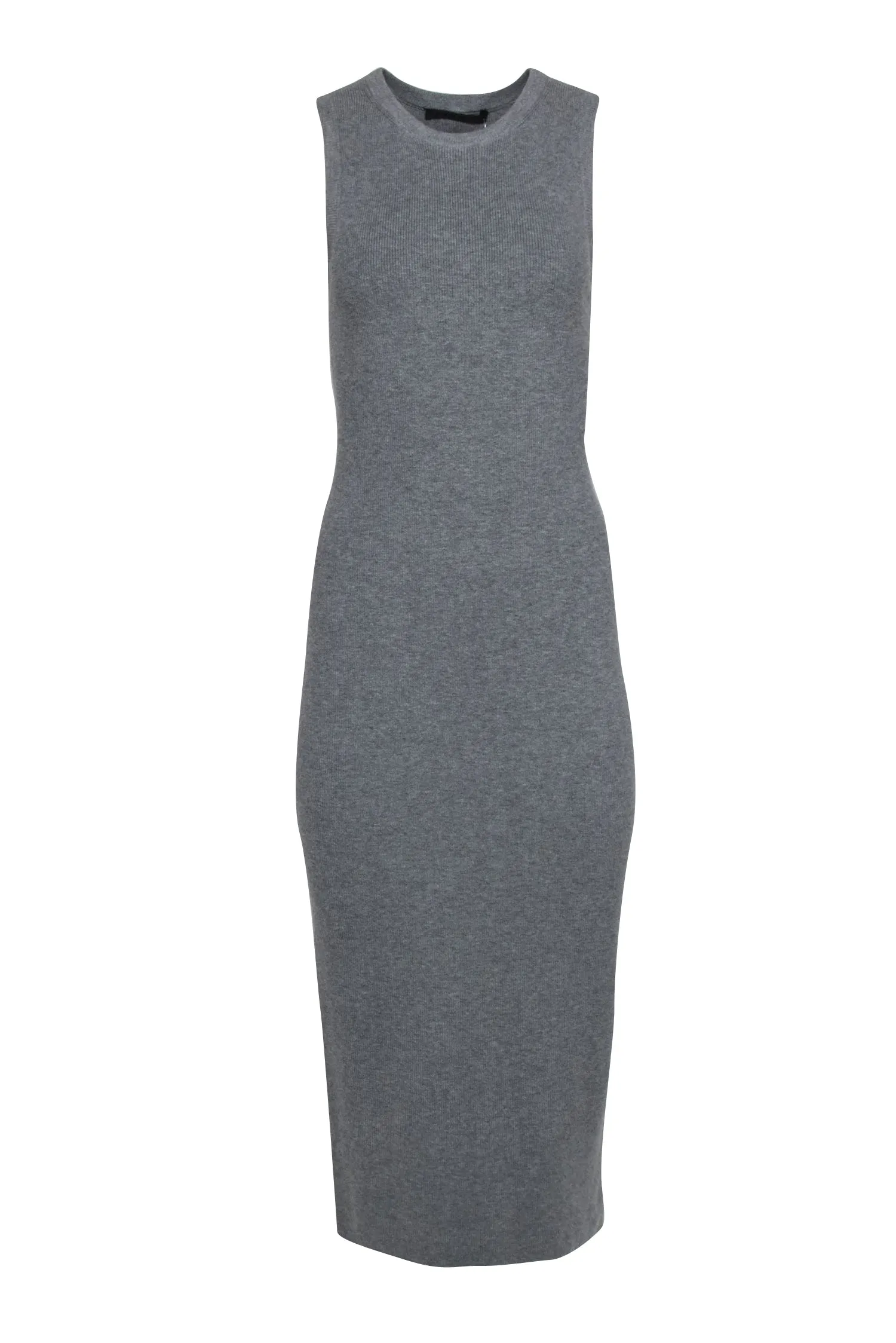 Jenni Kayne - Grey Sleeveless Knit Sweater Maxi Dress Sz S