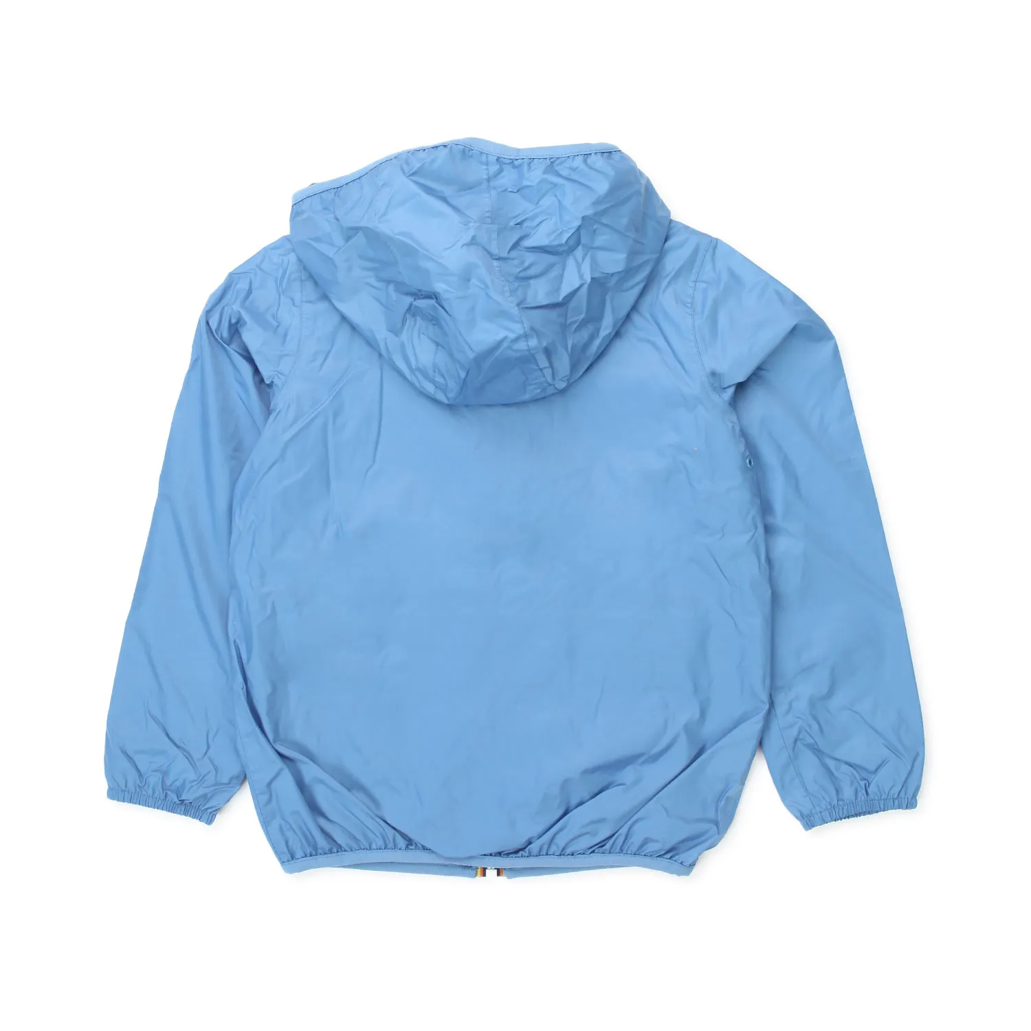 K-Way Jacques Nylon Jersey Light Blue Jacket For Baby And Junior