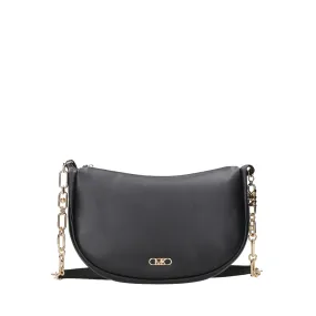 Kendall Shoulder bag fine grain leather black