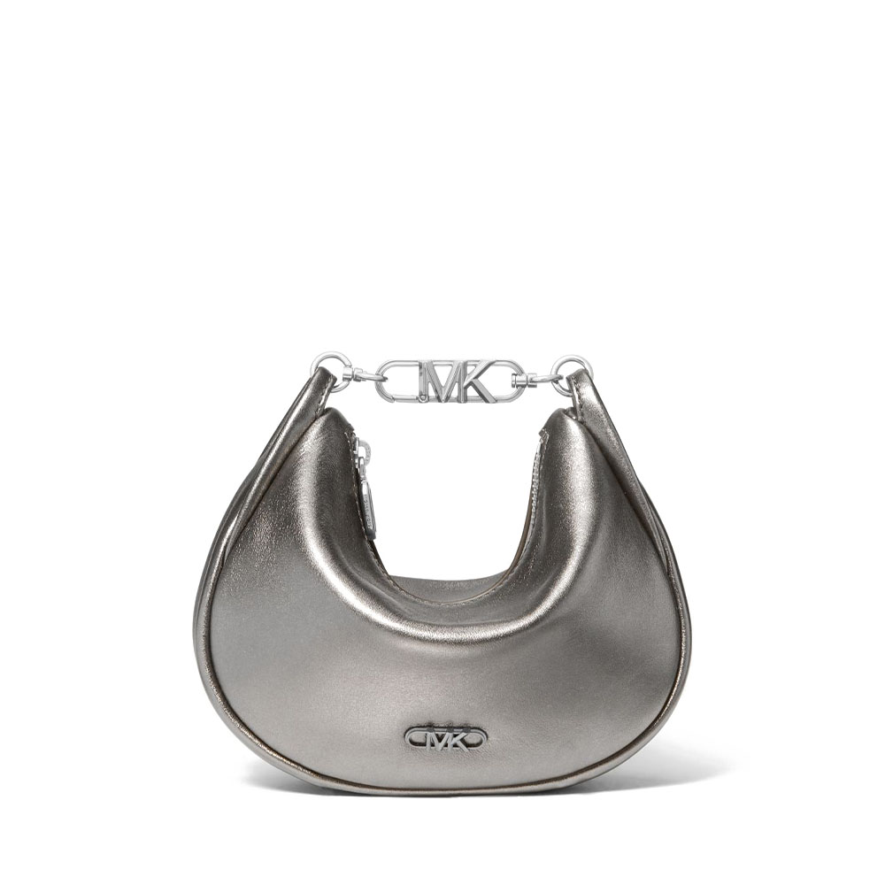 Kendall Small Metallic Leather Shoulder Bag