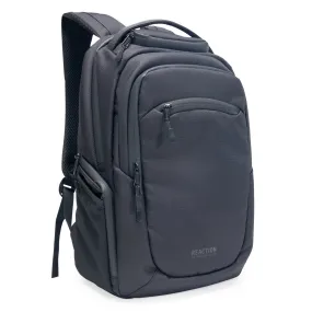 Kenneth Cole Reaction Parker 16 Polyester Laptop and Tablet Backpack with removable 16 laptop sleeve  