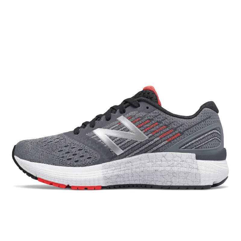 Kids’ New Balance 860v9 YP860GR – Gunmetal/Energy Red