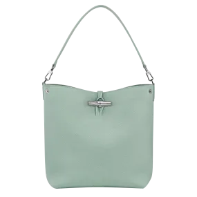 Le Roseau M Shoulder bag Celadon - Leather