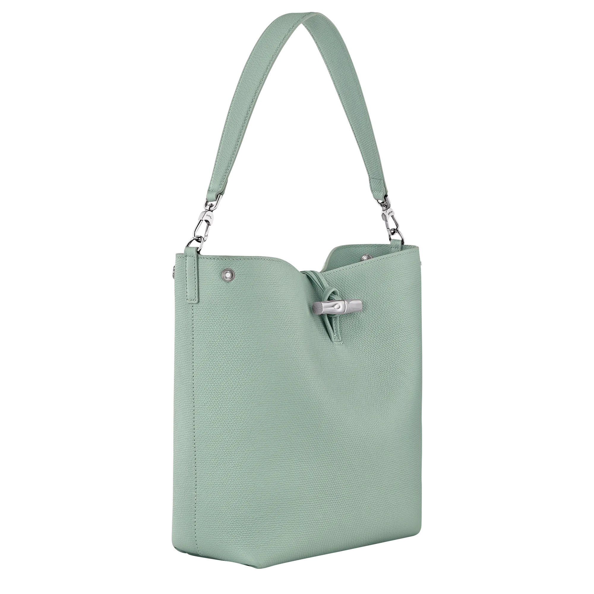 Le Roseau M Shoulder bag Celadon - Leather