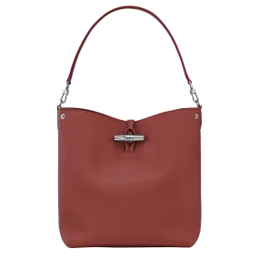 Le Roseau M Shoulder bag Chestnut - Leather