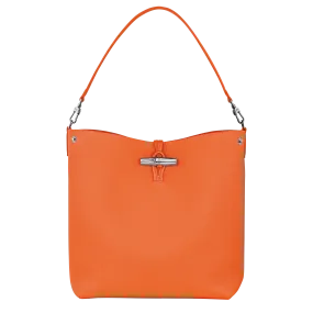 Le Roseau M Shoulder bag Orange - Leather