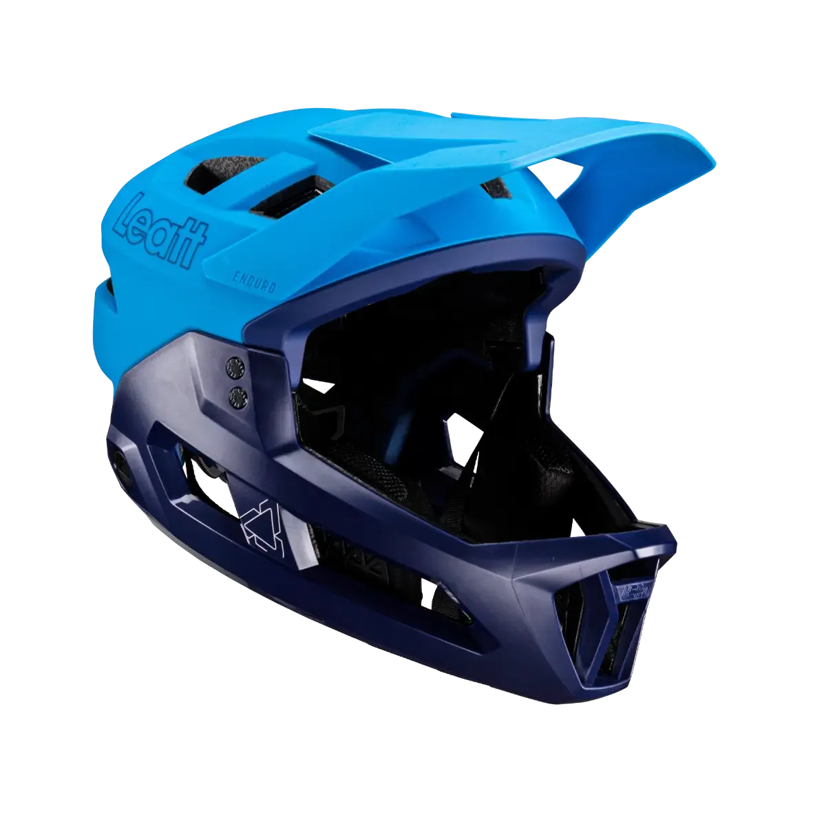 Leatt MTB Enduro 2.0 Full Face Helmet - Cyan - 2024