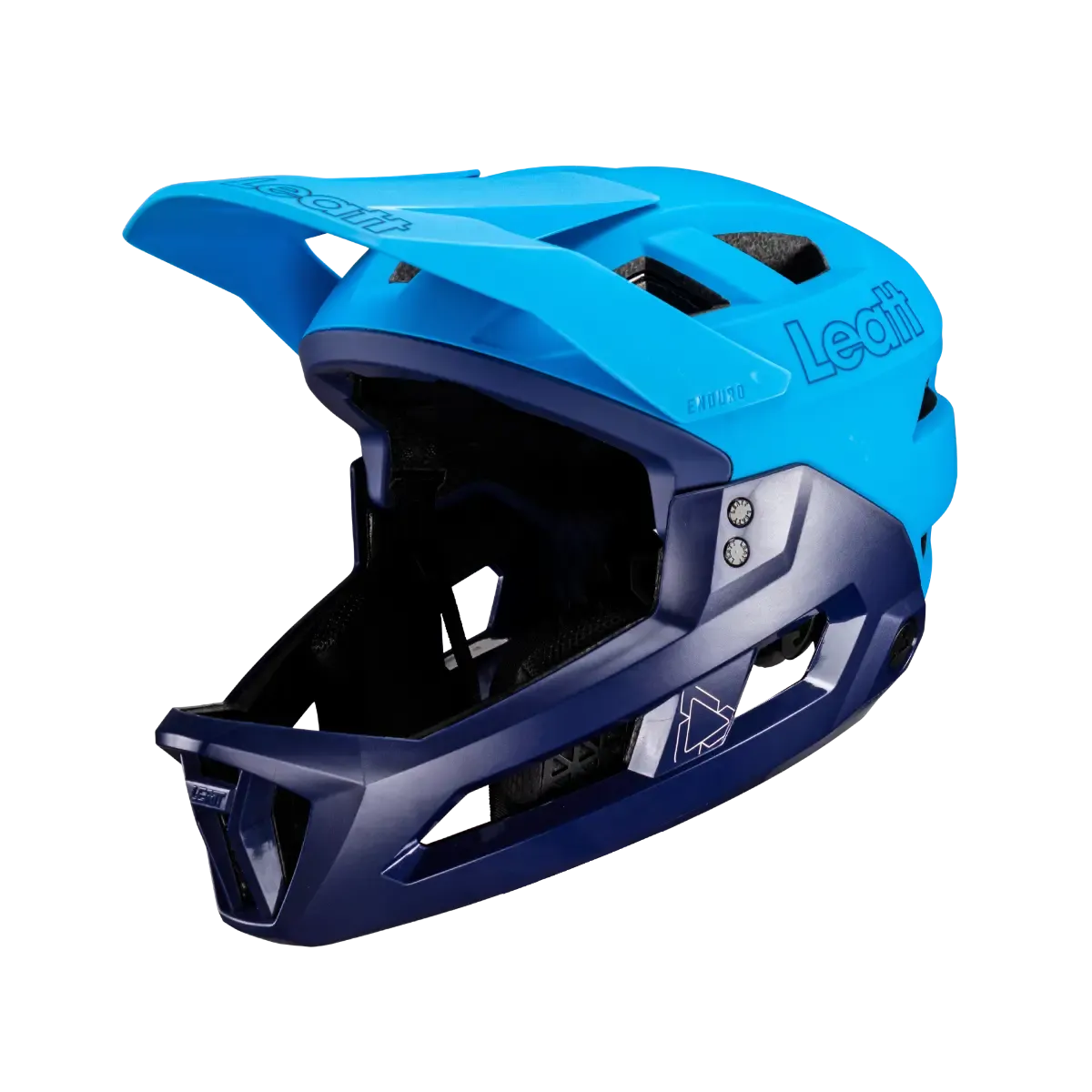 Leatt MTB Enduro 2.0 Full Face Helmet - Cyan - 2024