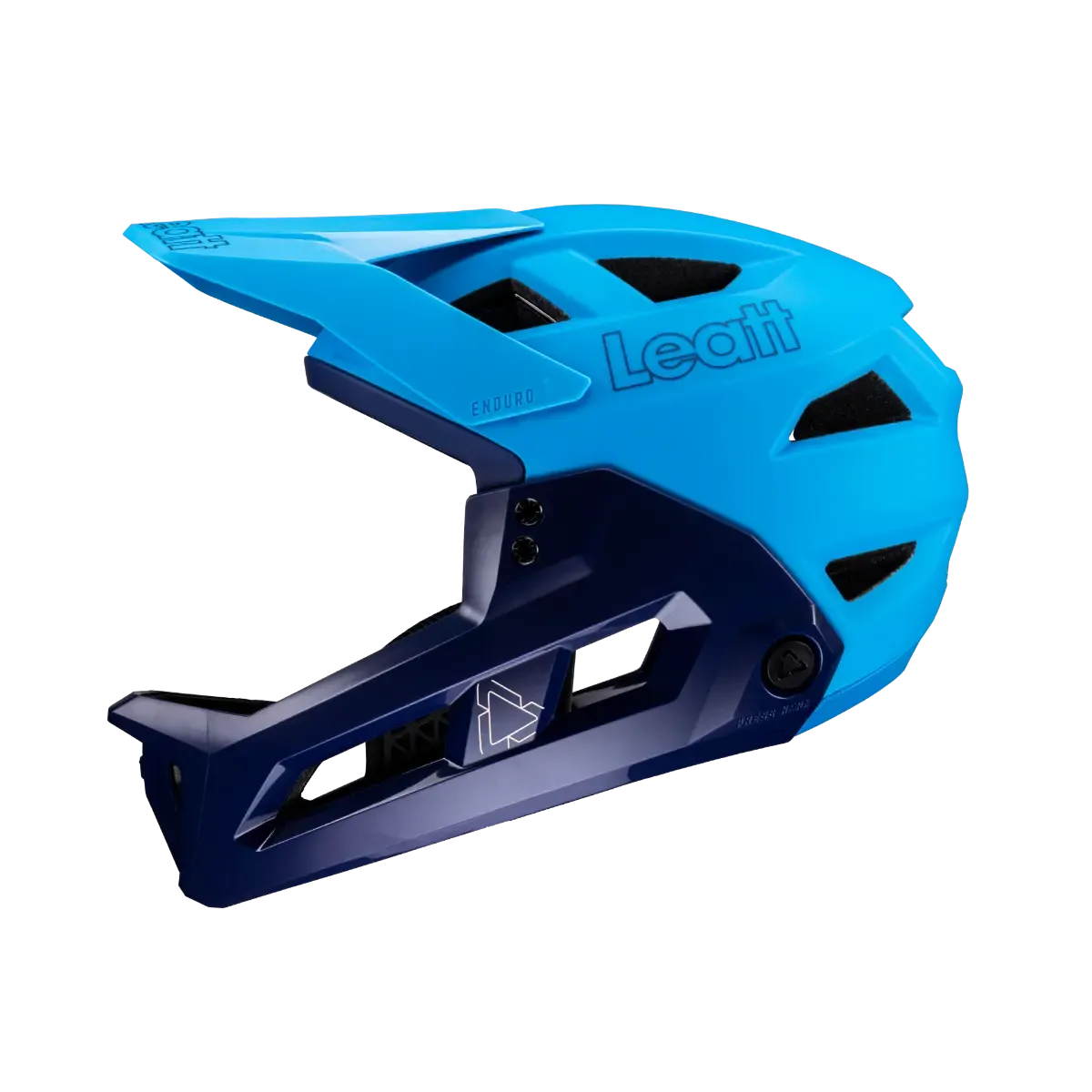 Leatt MTB Enduro 2.0 Full Face Helmet - Cyan - 2024