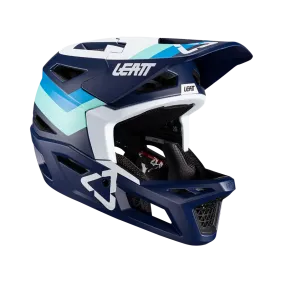 Leatt MTB Gravity 4.0 Full Face Helmet - Blue - 2024