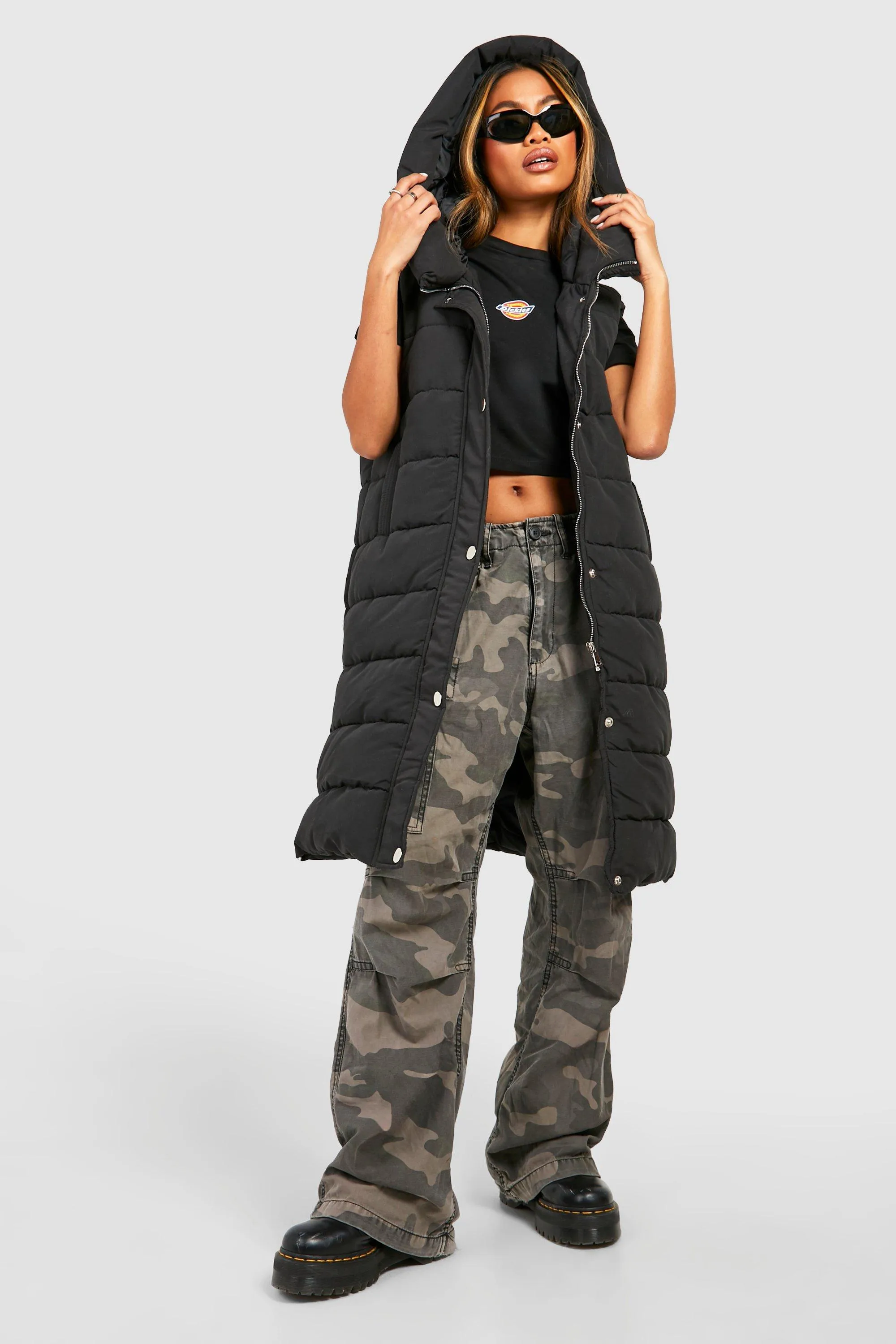 Longline Hooded Vest