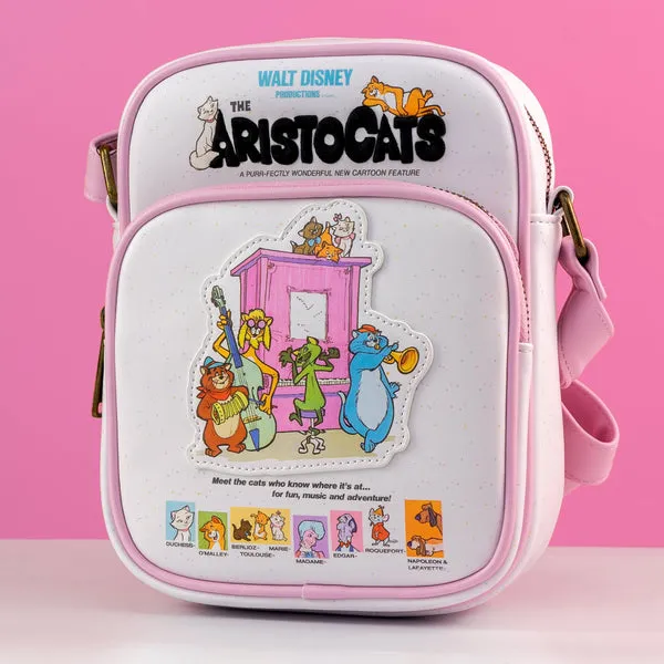 Loungefly x Disney The Aristocats Poster Passport Crossbody Bag