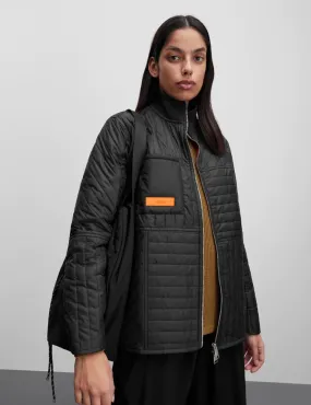 Mads Norgaard Quilt Jakobine Jacket - Black: 40 (UK 14)