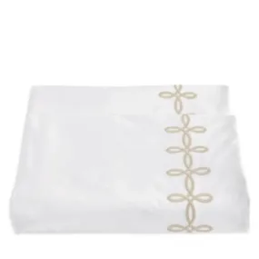 Matouk Gordian Knot Percale Duvet Cover, King