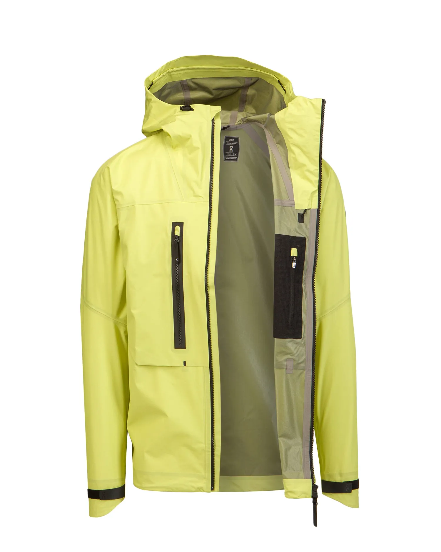 Men's rainproof jacket On Running Storm Jacket 19901094-zest