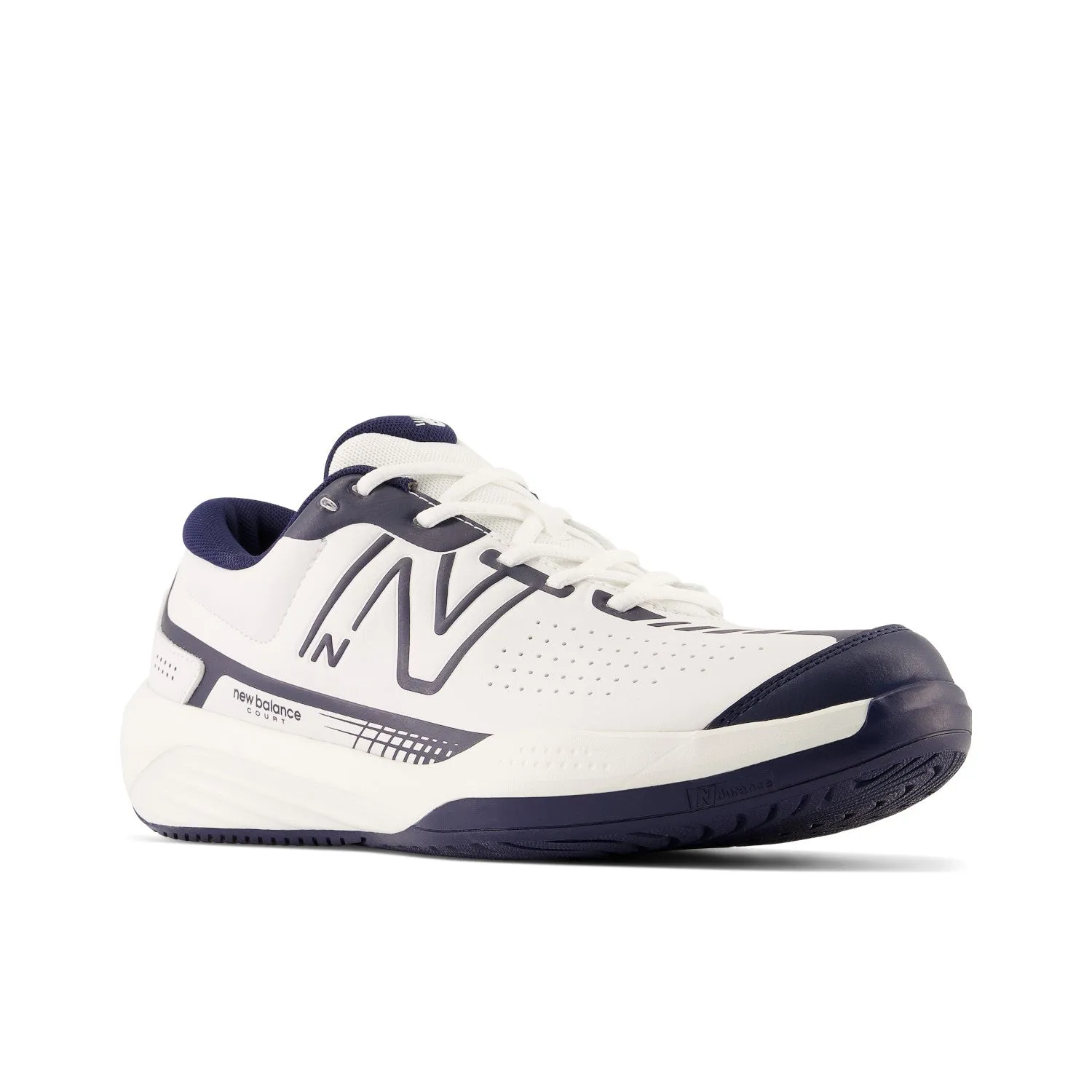 Men's New Balance 696v5 Color: White and Navy