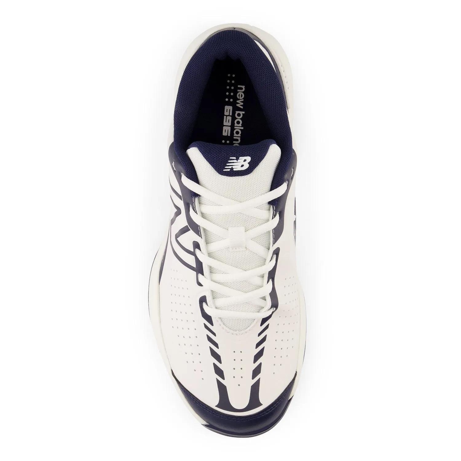 Men's New Balance 696v5 Color: White and Navy