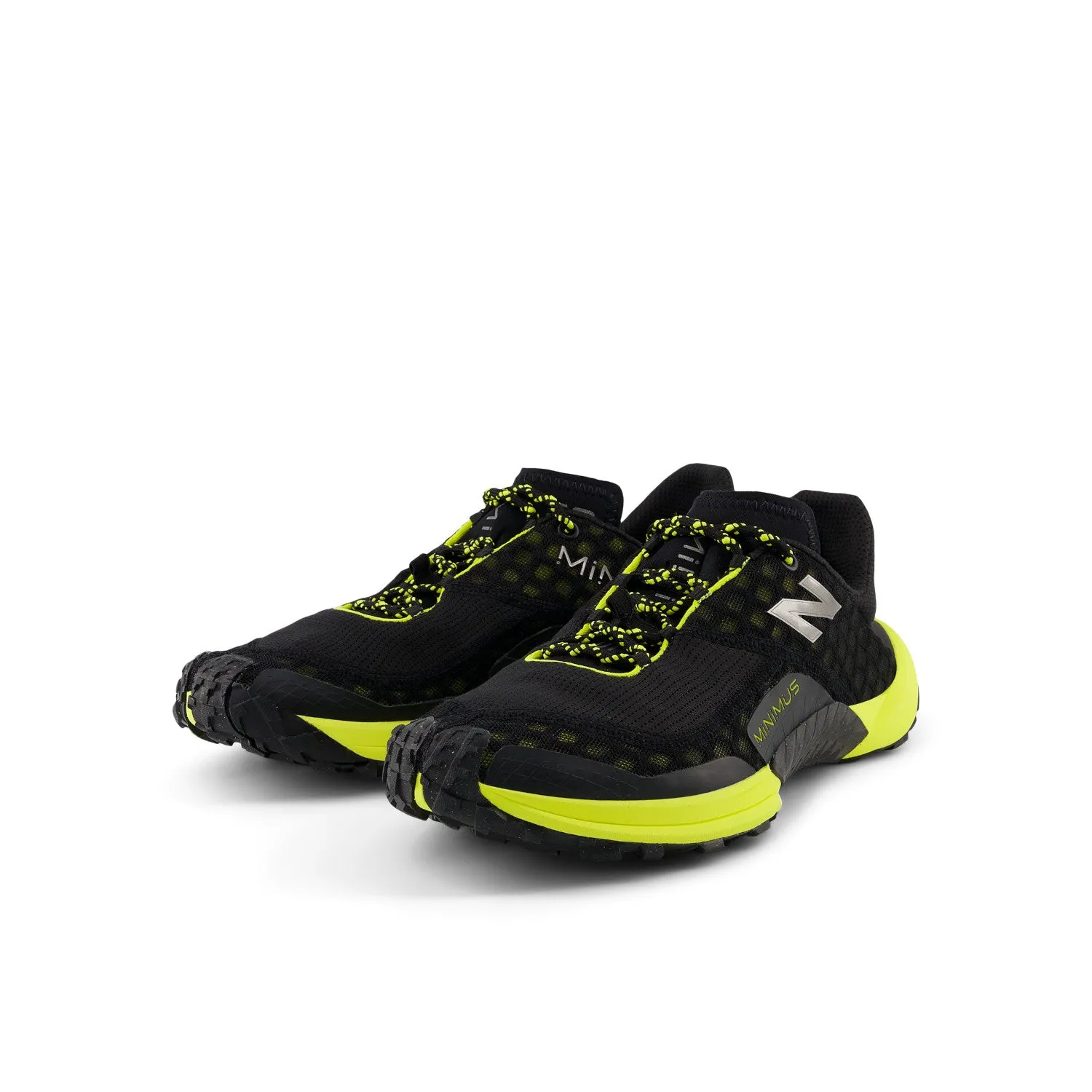 Men's New Balance Minimus Trail Color: Black/Firefly