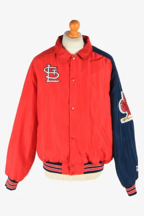 Mens USA Baseball Jacket College Vintage Size XL Red C2939 - Pepper Tree London