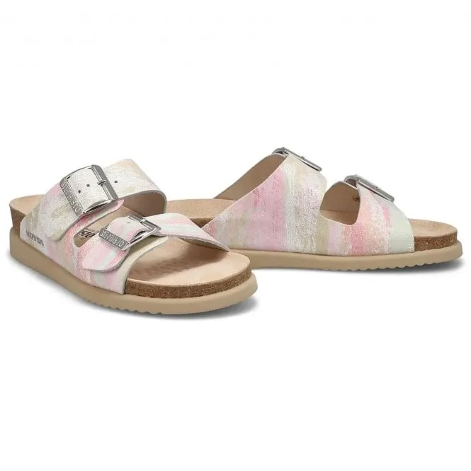 Mephisto  Womens Hester Kilim Multicoloured Dual Strap Mules 38977