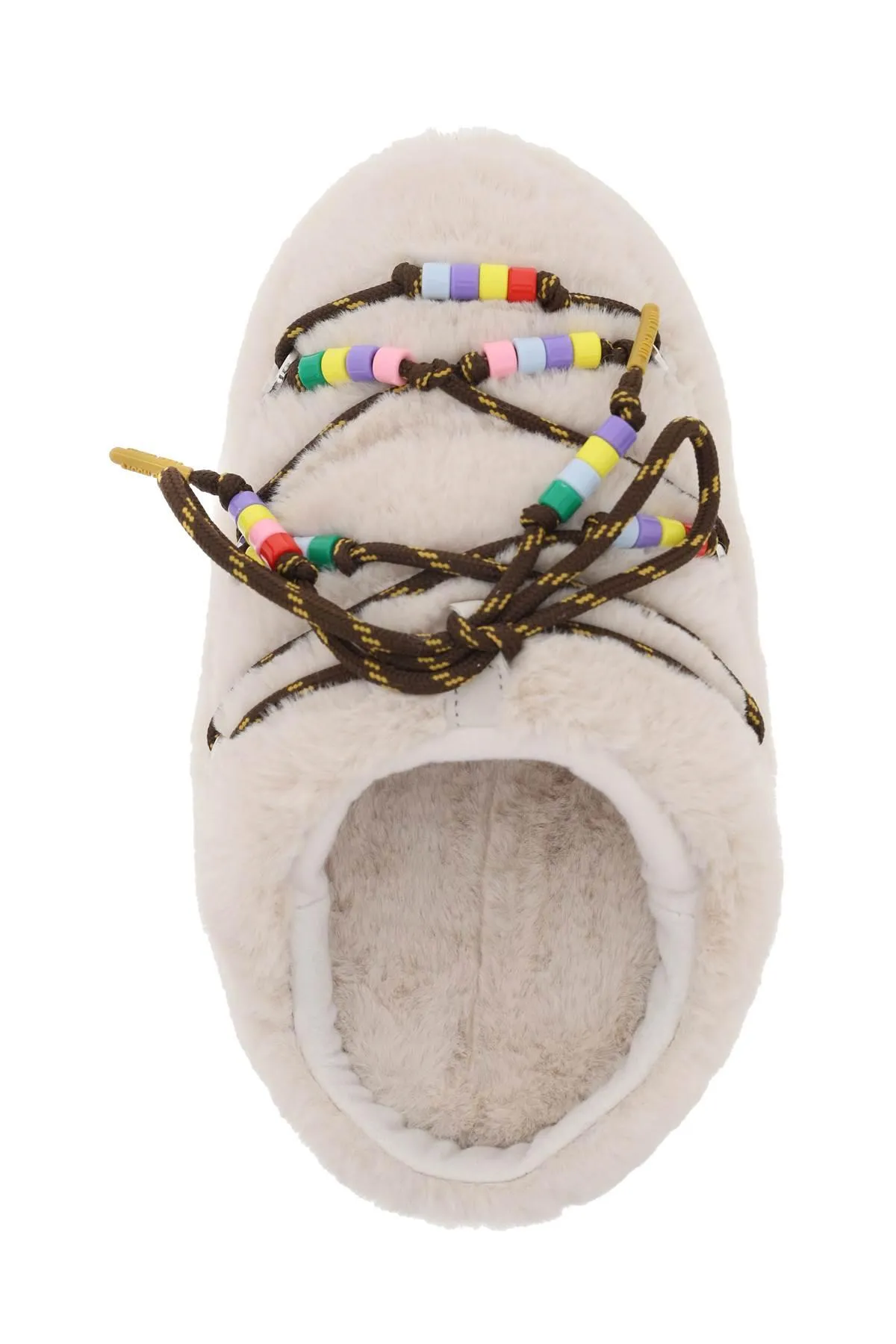 Moon Boot    Moon Boot Faux Fur Mules With Beads