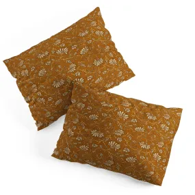 Mustard Kalami Beach Pillow Shams (DS) DD