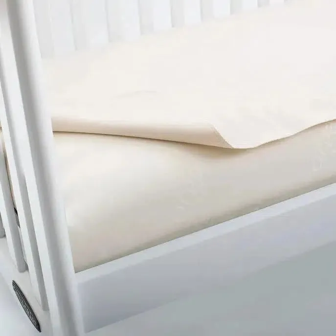 Naturepedic - Waterproof Organic Cotton Mattress Pad - Crib Flat