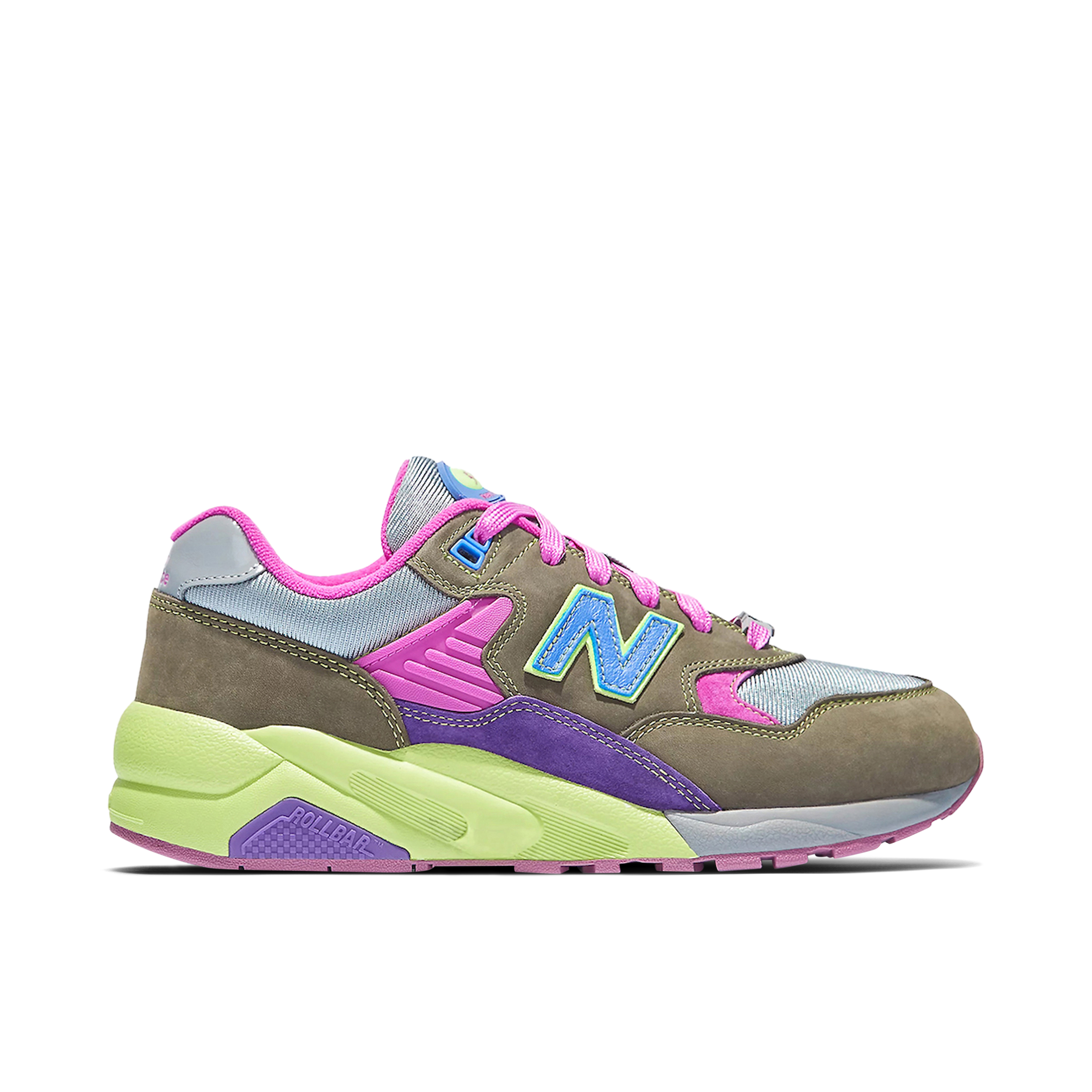 New Balance 580 x Stray Rats Khaki Purple | MT580ST2 | Laced