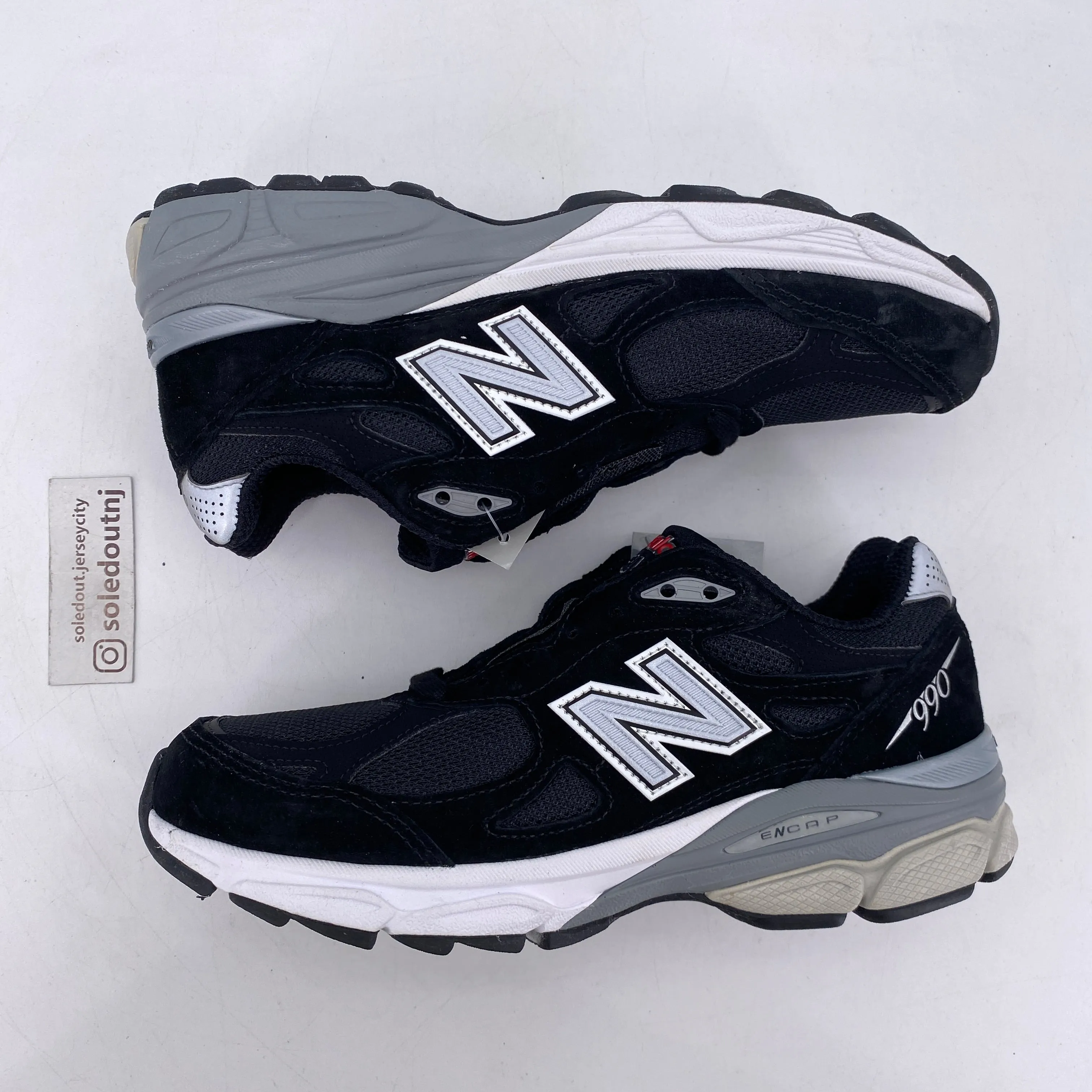 New Balance 990 Black  New Size 5