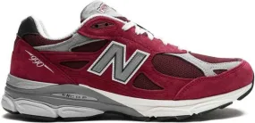 New Balance 990 V3 Made In USA Scarlet sneakers Red