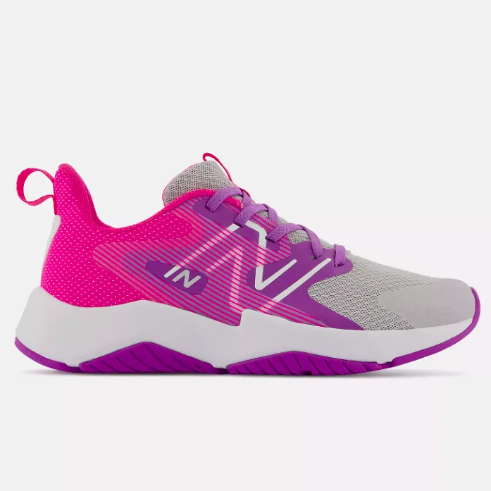 New Balance Kid’s Rave Run v2 Lace Grey/Purple