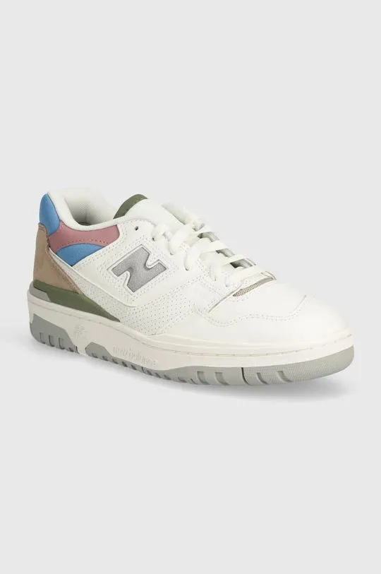 New Balance leather sneakers 550 white color BB550PGA