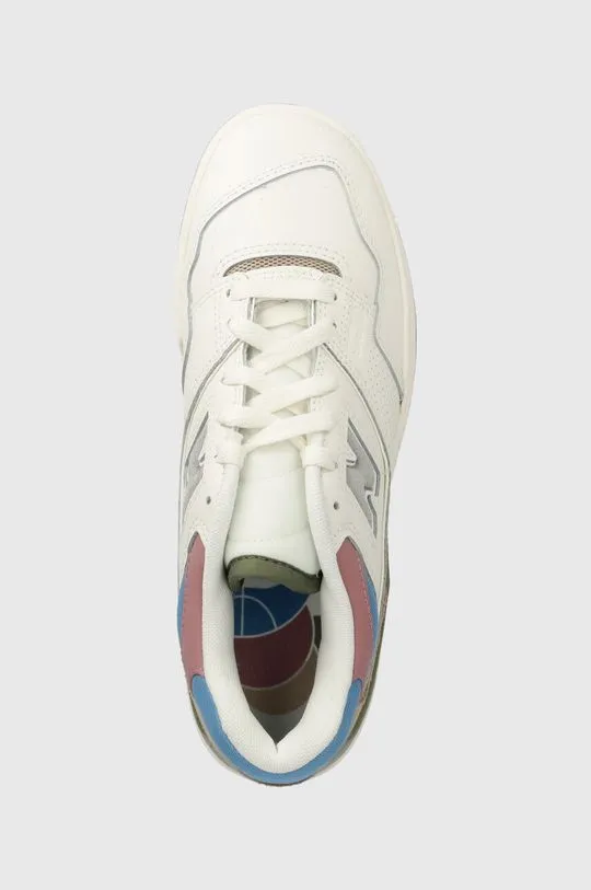 New Balance leather sneakers 550 white color BB550PGA