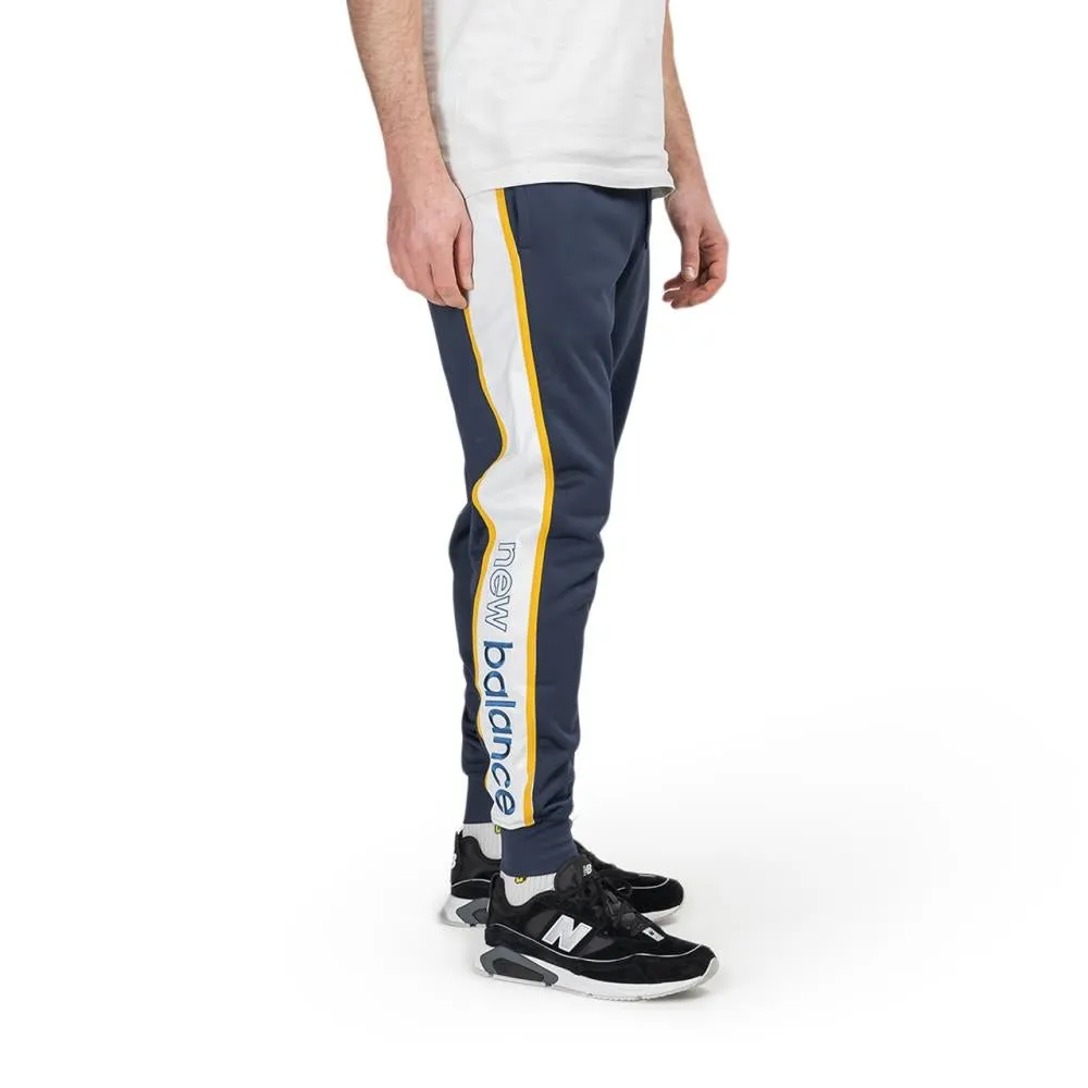 New Balance MP01503 NGO Athletics Track Pant (Navy / White)