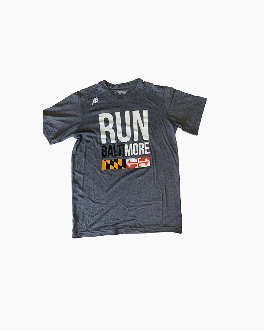 New Balance  Run Baltimore Shirt Short Sleeve Men