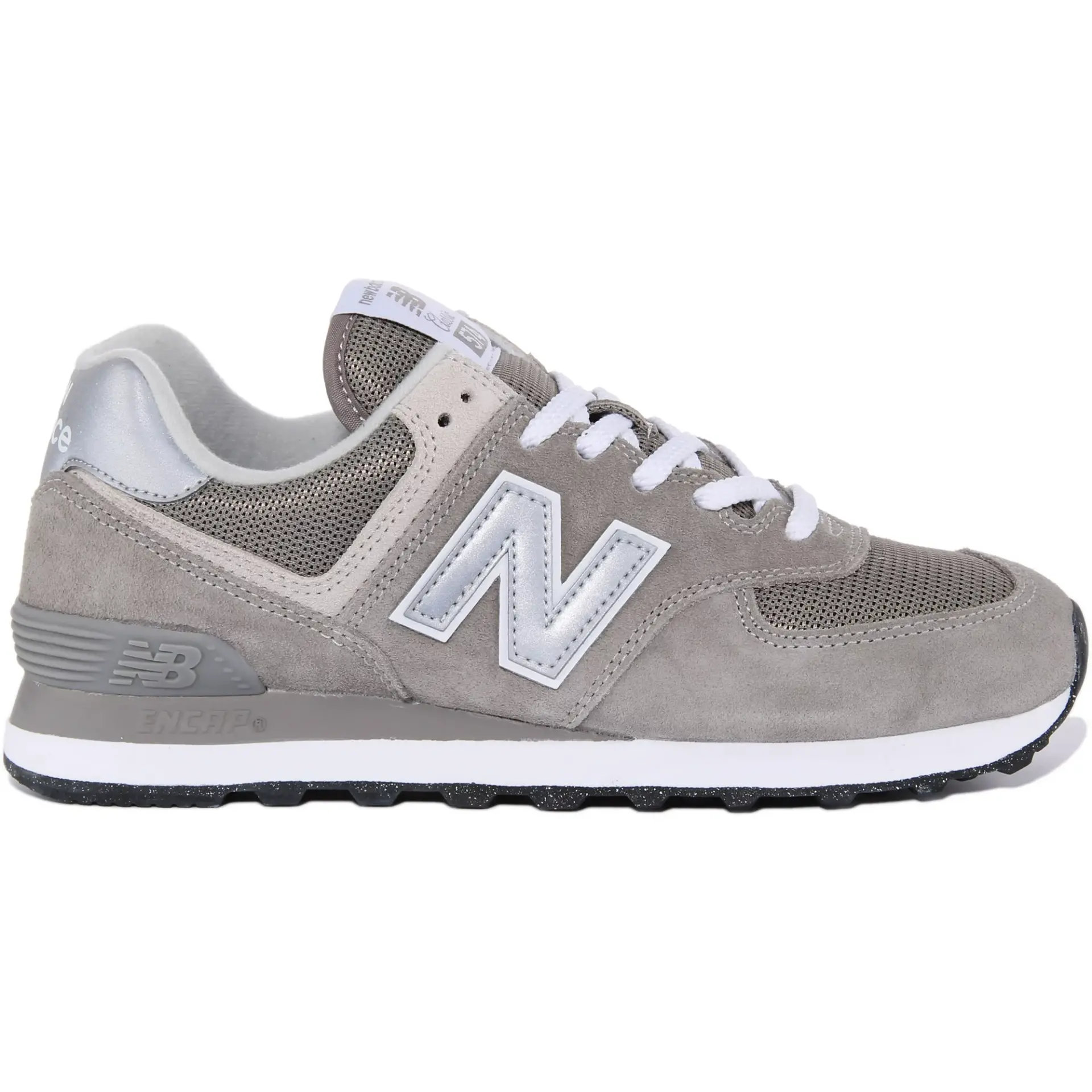 New Balance Women’s 574 Core Grey & White