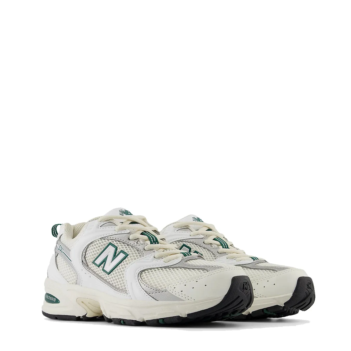 New Balance Womens 530 Trainer Sea Salt / White / Marsh Green