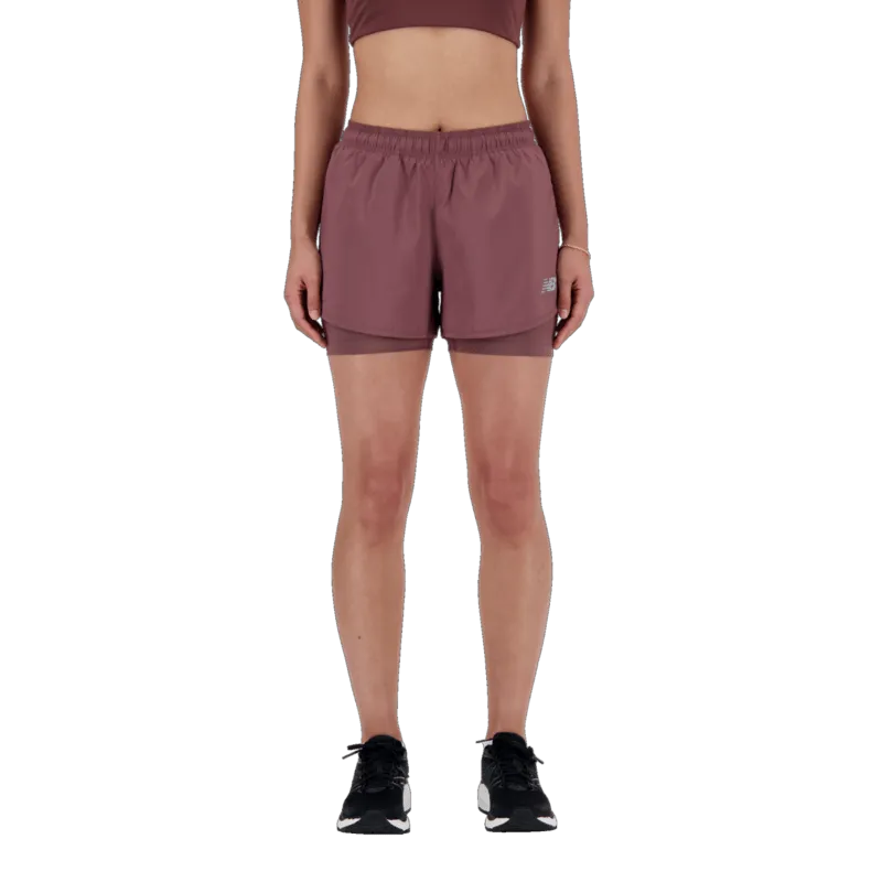 New Balance Women's Sport Essentials 2-in-1 Shorts