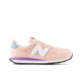 New Balance Youth Girls 237 Bungee Shoe - PH237VPB (Wide)