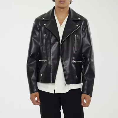 new!Forever 21 Mens Motorcycle Jacket