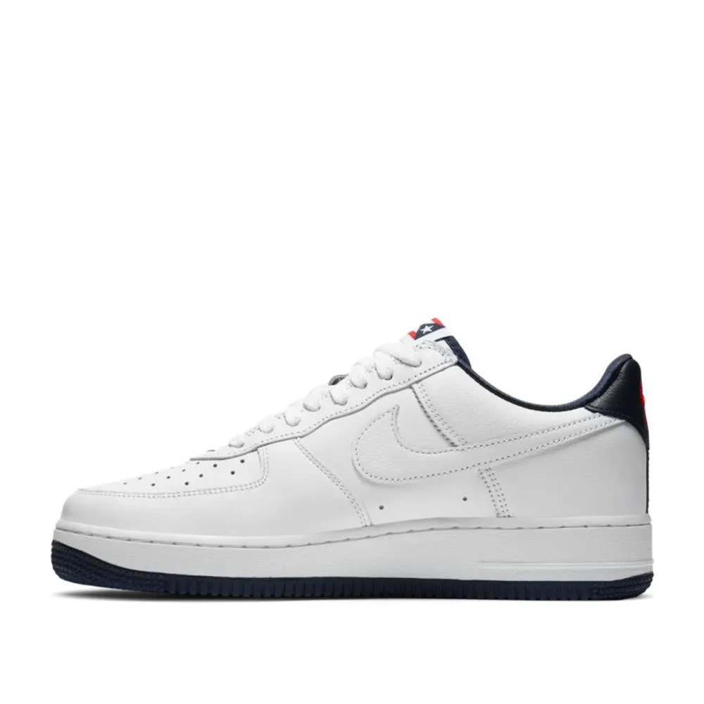 Nike Air Force 1 Low QS 'Puerto Rico' (White / Navy / Red)