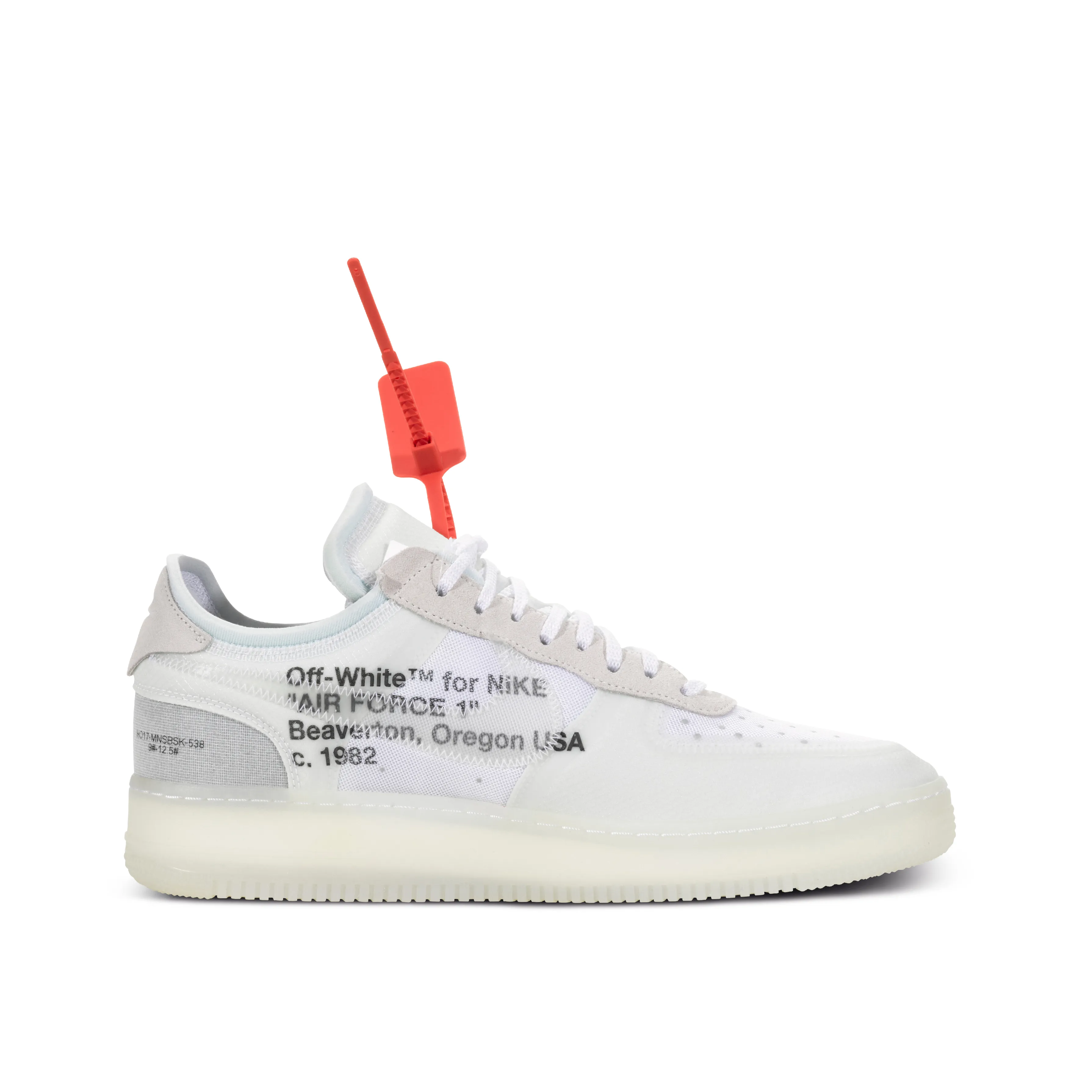 Nike Nike Air Force 1 Low White Off-White The Ten | Size 10