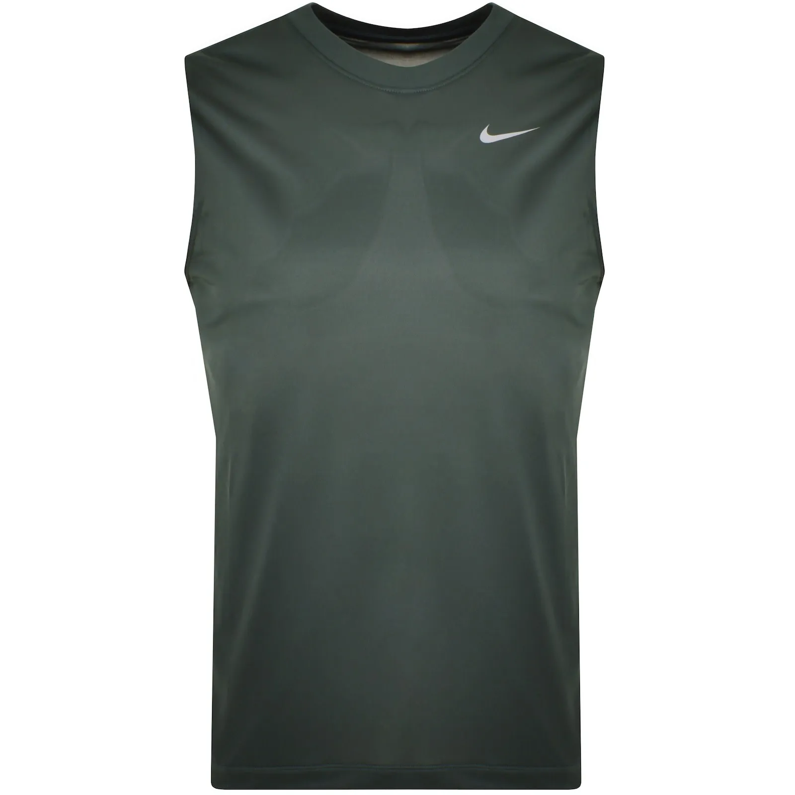 Nike Training Dri Fit Logo Vest T Shirt Green