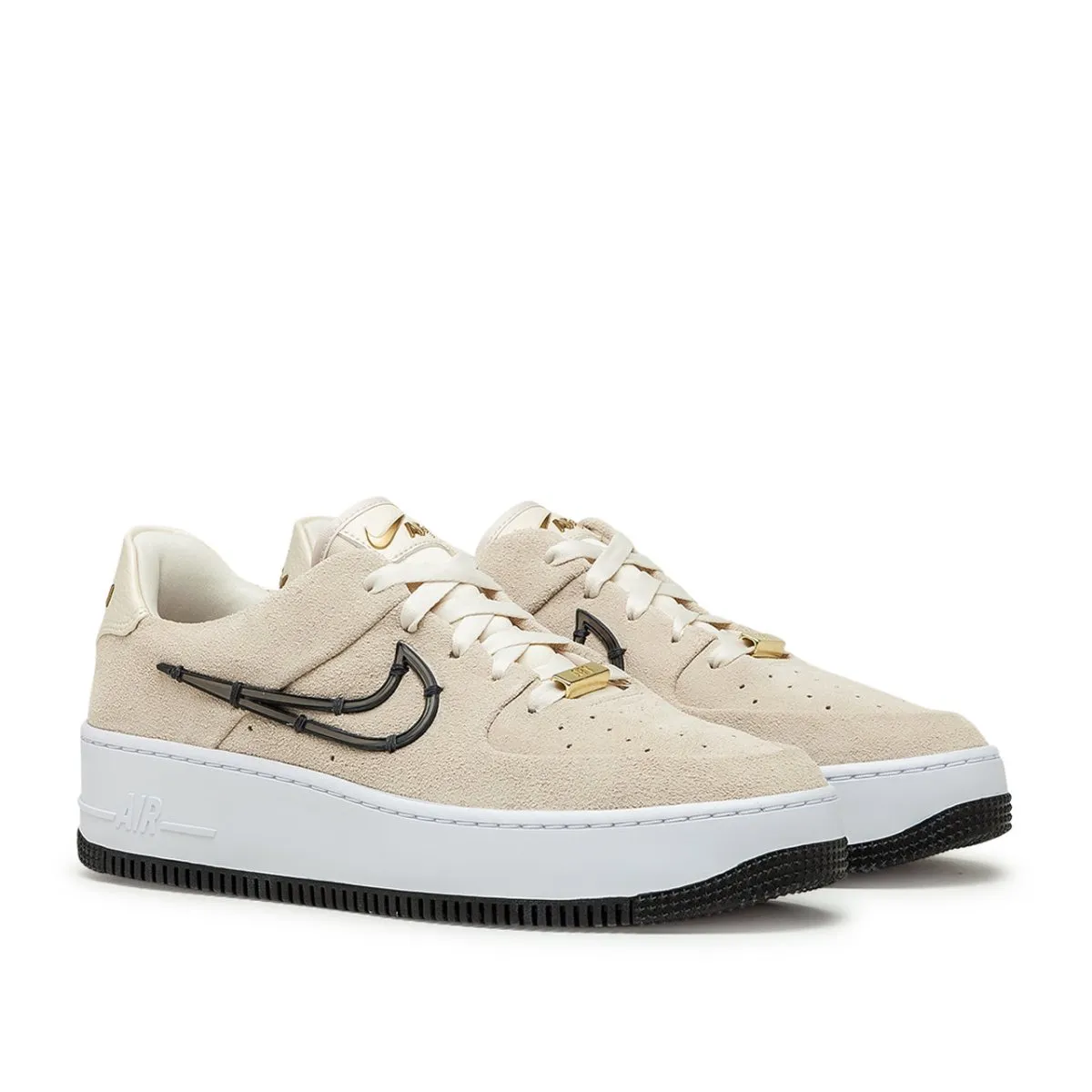 Nike WMNS Air Force 1 Sage Low LX (Beige / White / Black)