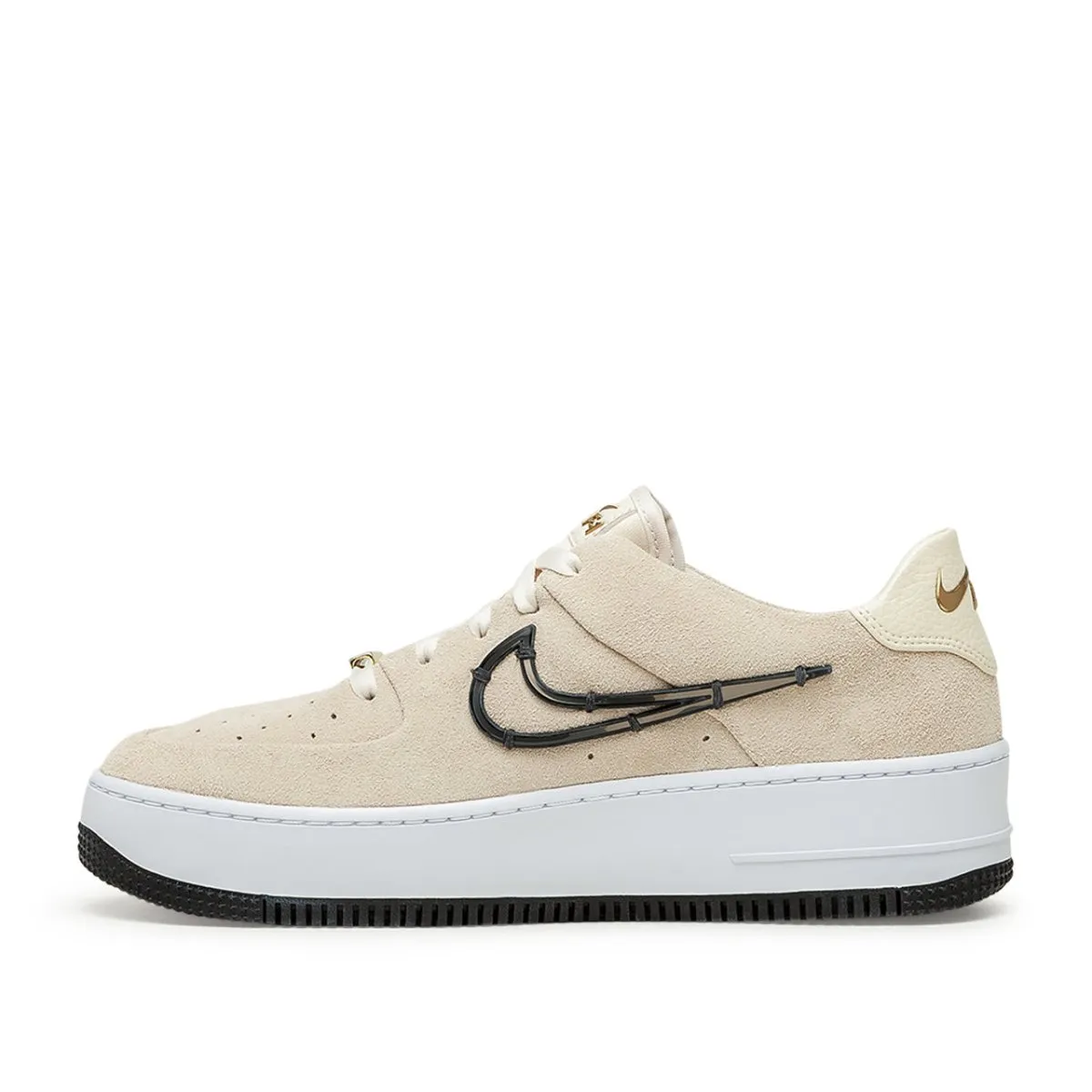 Nike WMNS Air Force 1 Sage Low LX (Beige / White / Black)