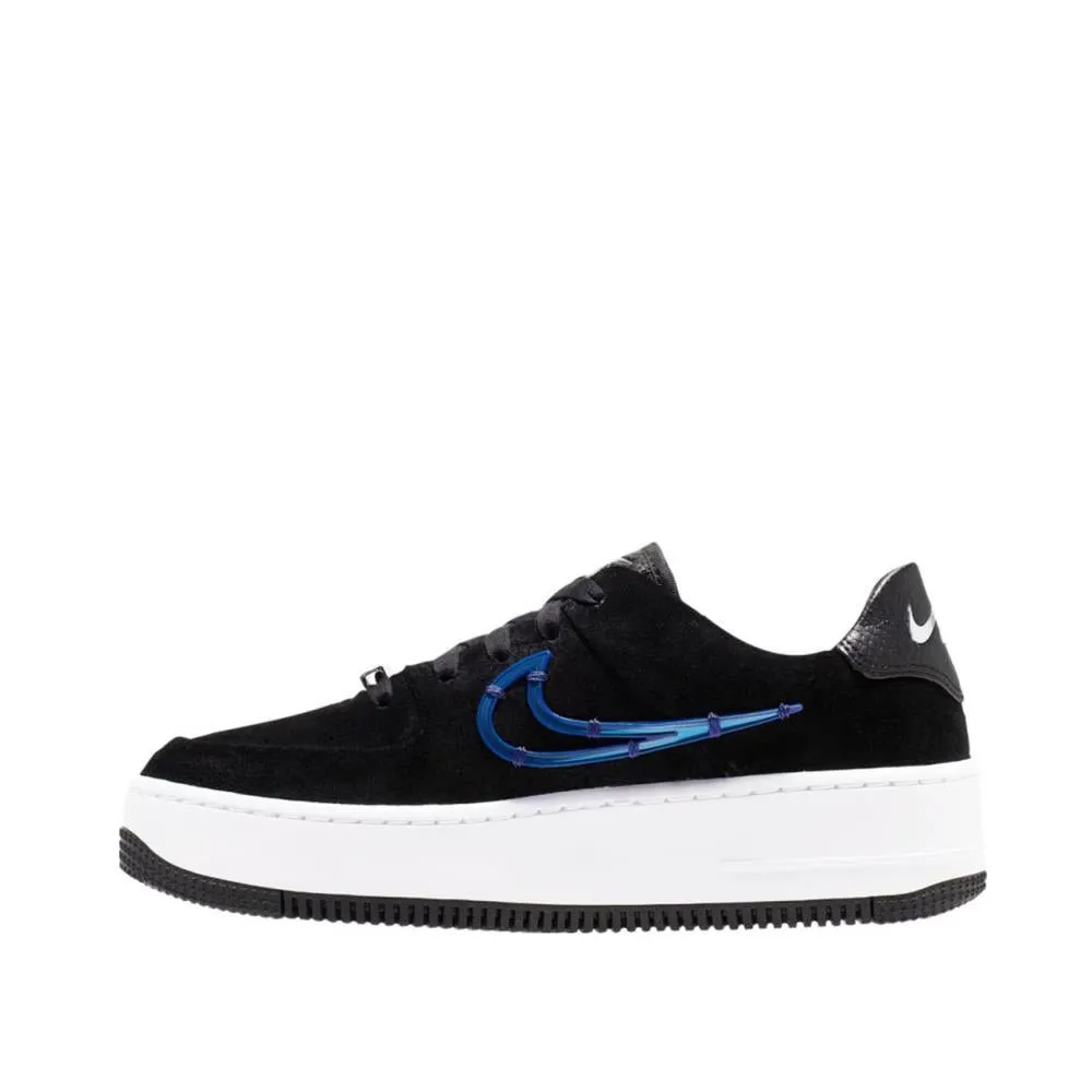 Nike WMNS Air Force 1 Sage Low LX (Black / White / Blue)