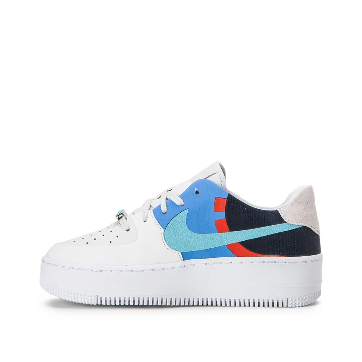 Nike WMNS Air Force 1 Sage Low LX (White / Blue / Navy)